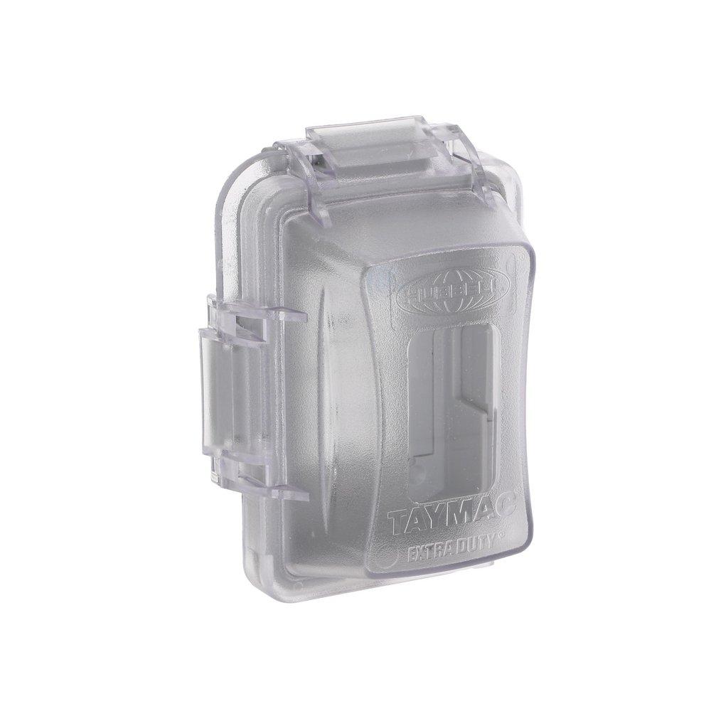 TayMac&reg; Clear Non-Metallic In-Use Cover 