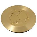 RACO Brass 6-1/4 in. Non-Metallic Floor Box Cover Kit 