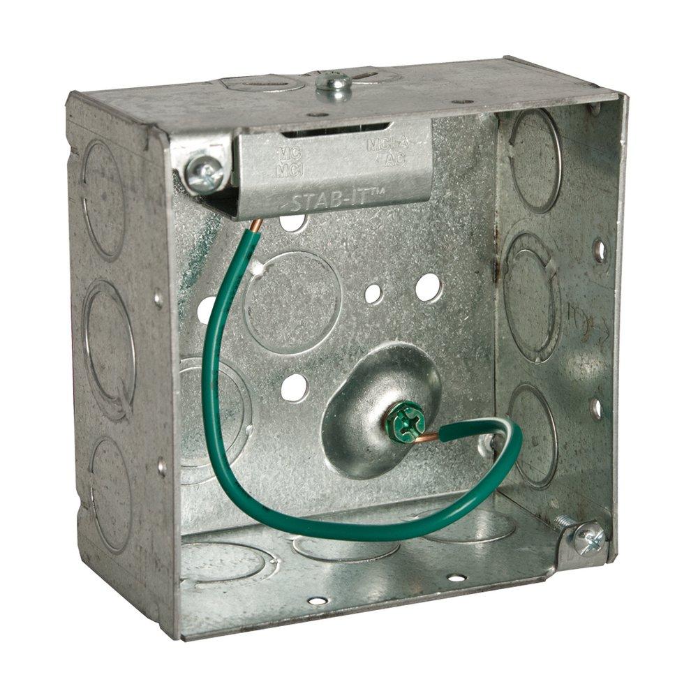 RACO 4 x 4 in. Steel Square Box 