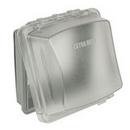 TayMac&reg; Clear 1-Gang Plastic Cover 