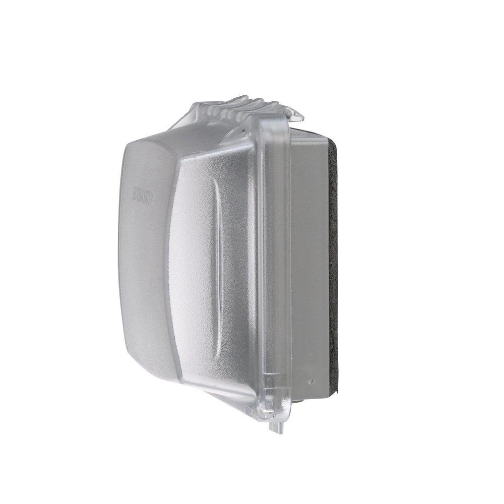 TayMac Clear 1-Gang Plastic Cover 