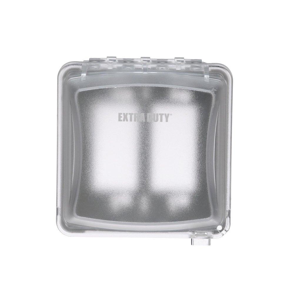 TayMac Clear 1-Gang Plastic Cover 