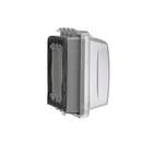 TayMac Clear 1-Gang Plastic Cover 