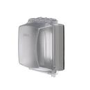 TayMac Clear 1-Gang Plastic Cover 