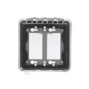 TayMac Clear 1-Gang Plastic Cover 