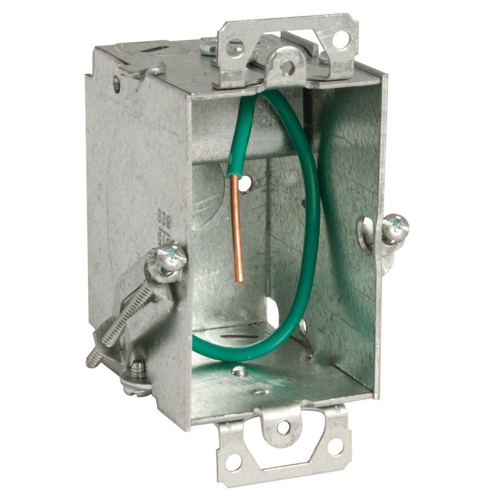 RACO 3 x 2 in. Steel Old Work Switch Box with Clip 