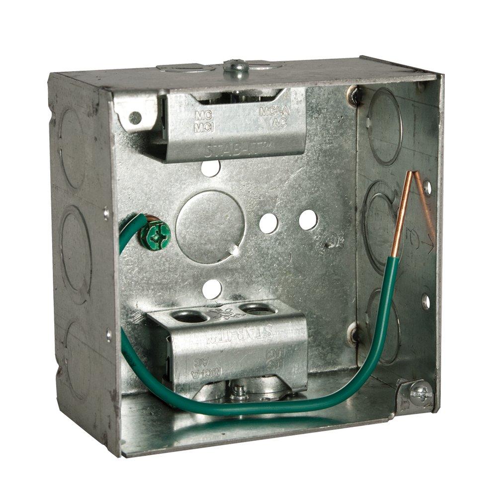 RACO 4 x 4 in. Steel Square Box 