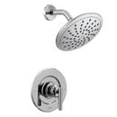 One Handle Single Function Shower Faucet in Polished Chrome (Trim Only)