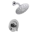 Moen Polished Chrome Single Handle Single Function Shower Faucet (Trim Only) 