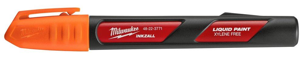Milwaukee&reg; Silver INKZALL ORANGE PAINT MARKER 