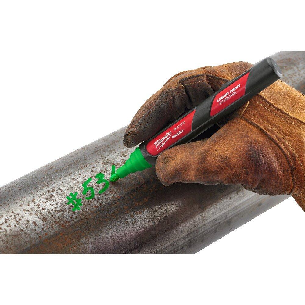 Milwaukee&reg; Green Liquid Paint Marker 