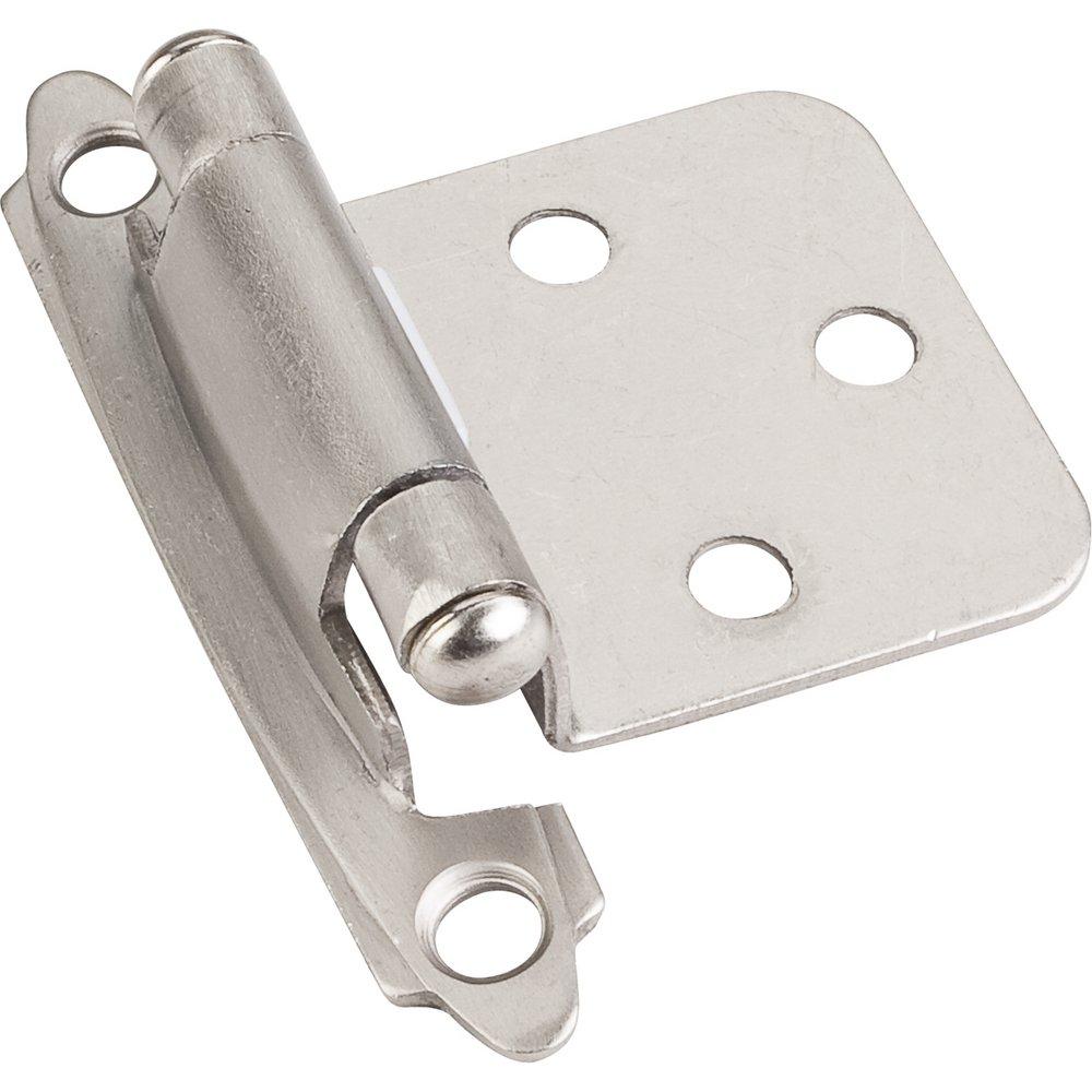 Hardware Resources Satin Nickel Self Closing Flush Hinge 
