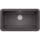 BLANCO Cinder 33 x 19 in. Composite Single Bowl Farmhouse Kitchen Sink 