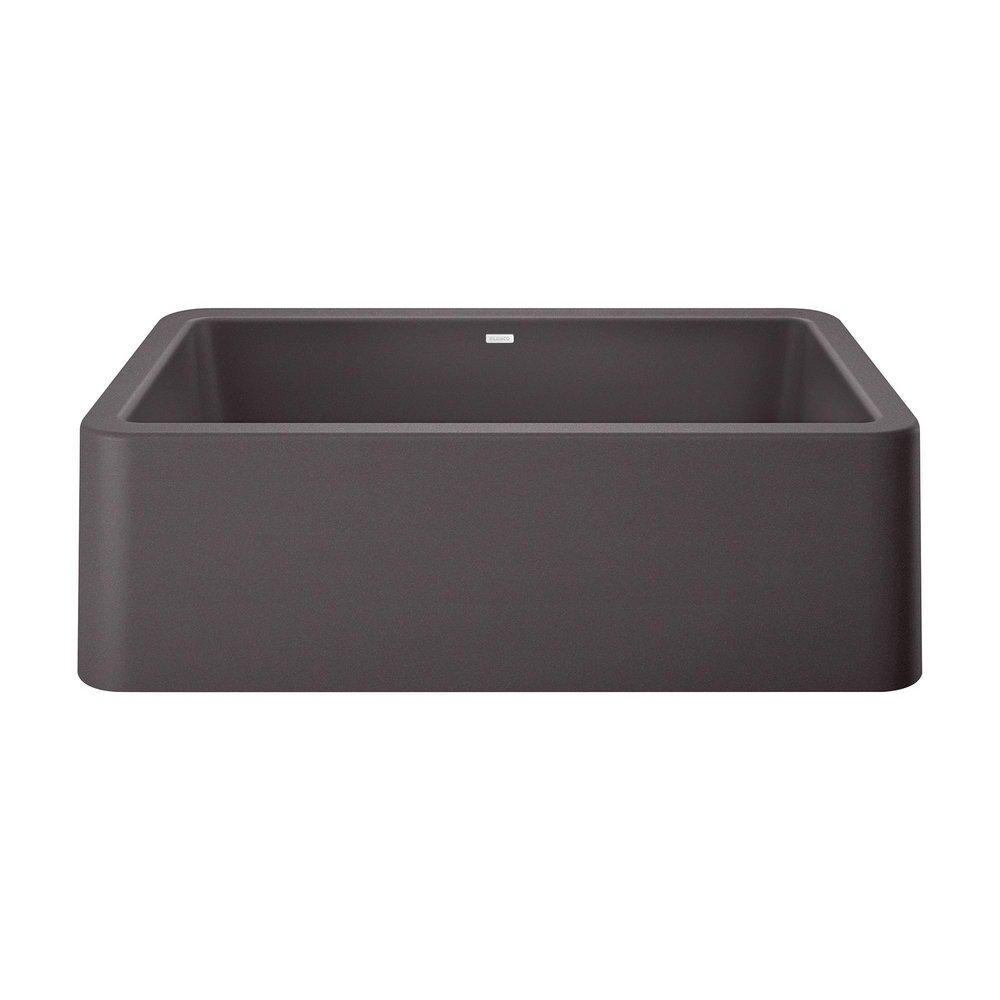 BLANCO Cinder 33 x 19 in. Composite Single Bowl Farmhouse Kitchen Sink 