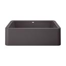 33 x 19 in. Composite Single Bowl Farmhouse Kitchen Sink in Cinder
