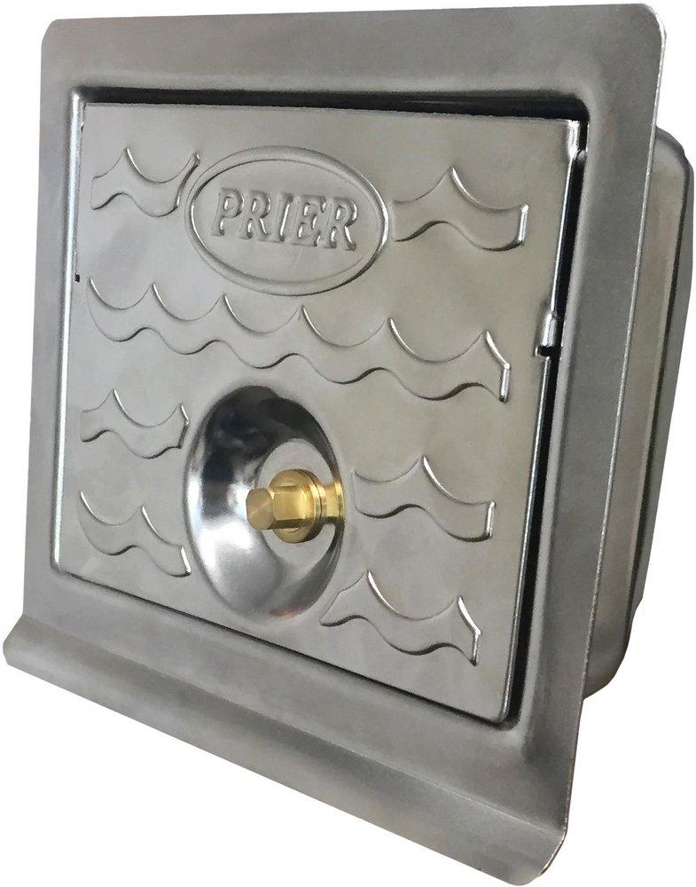 PRIER Products Satin Nickel Hydrant Box 