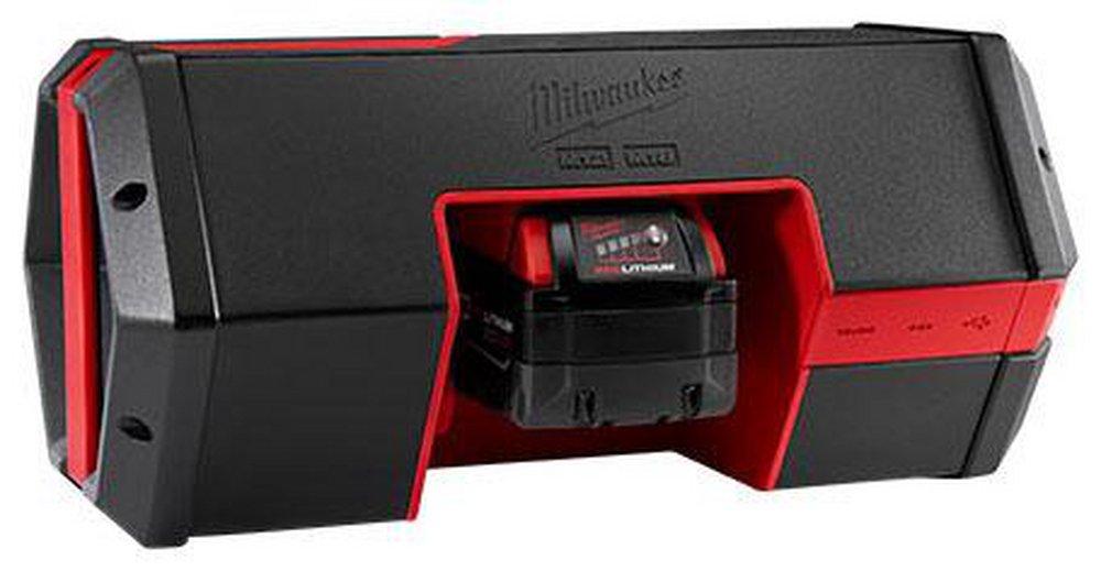 Milwaukee® Black Cordless Bluetooth Speaker 