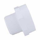White PVC DWV Male Adapter 