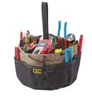 CLC Custom Leather Craft Black Plastic Black/Khaki Tool Bag 