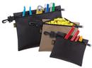 CLC Custom Leather Craft Black Plastic Tool Bag 