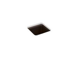 15-1/2 x 15-1/2 in. Undermount Neoroc Bar Sink in Matte Brown