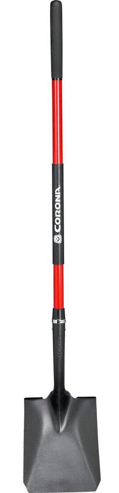 Corona Clipper Red 14 ga Square Point Shovel 