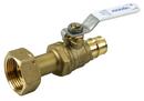 3/4 x 1 in. Brass Straight Water Meter Fitting