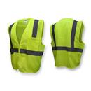 Radians Hi-Viz Green Safety Vest with Zipper 