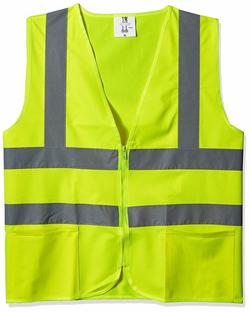XL Size Safety Vest with Zipper