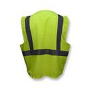 Radians Hi-Viz Green Safety Vest with Zipper 