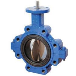 4 in. Cast Iron Teflon&trade; Lever Handle Butterfly Valve