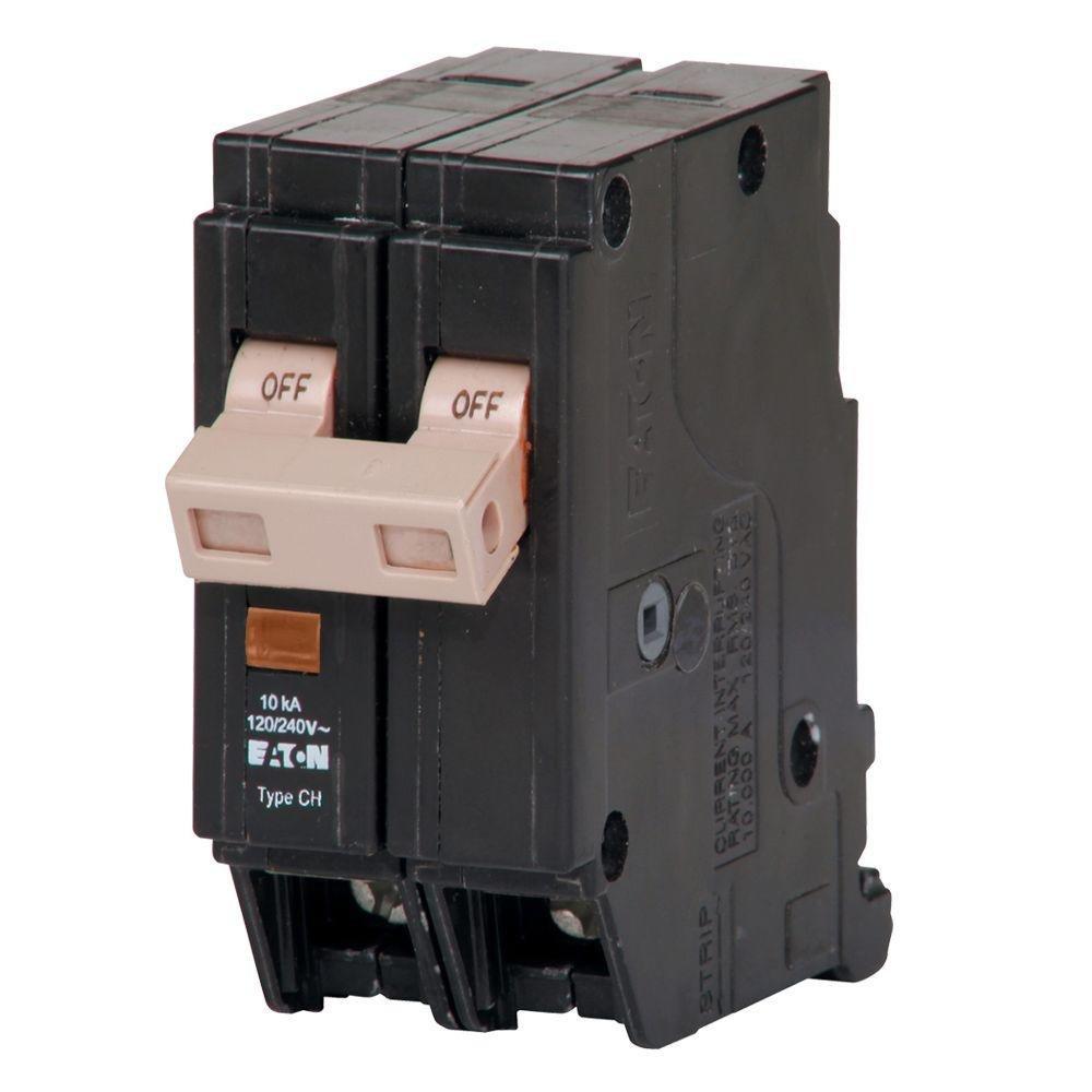 Eaton 120/240V 2 Pole Circuit Breaker 