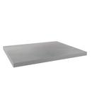 50 in. x 60 in. x 3 i.n Plastic Equipment Pad - Grey