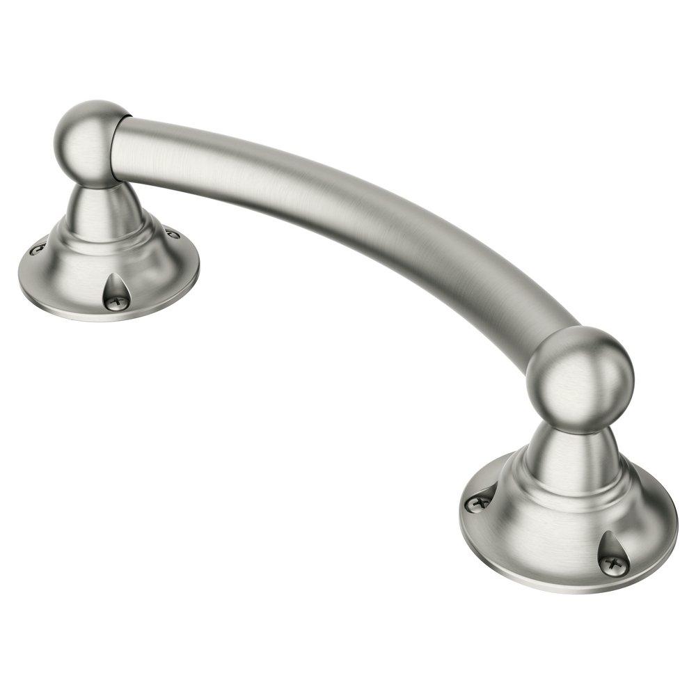 Moen Brushed Nickel 8 in. Grab Bar 