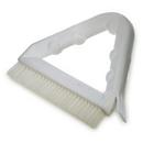 Tile and Grout Brush with Nylon Bristle in White