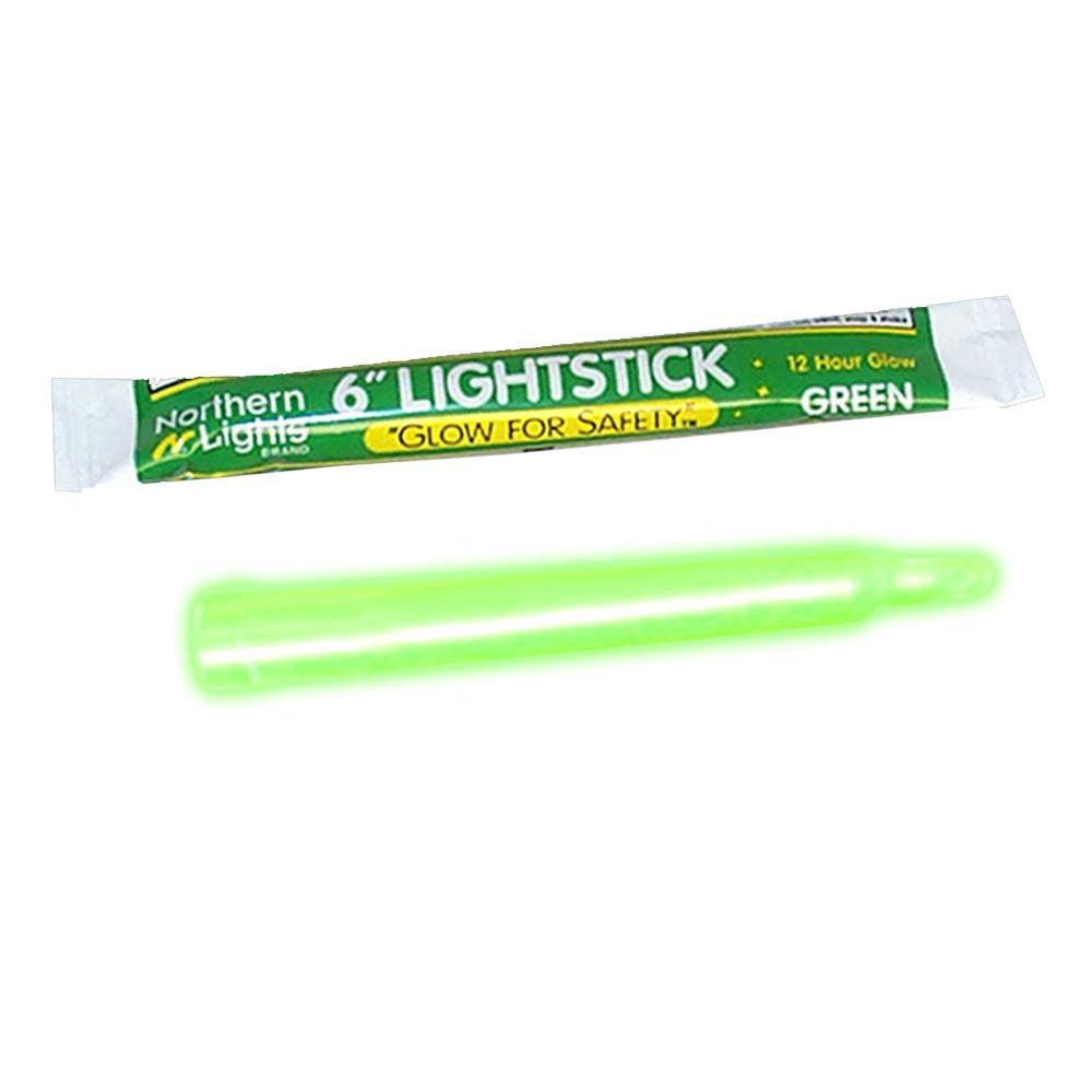 Northern Products Green 12 Hour Safety Lightstick (Pack of 10) 