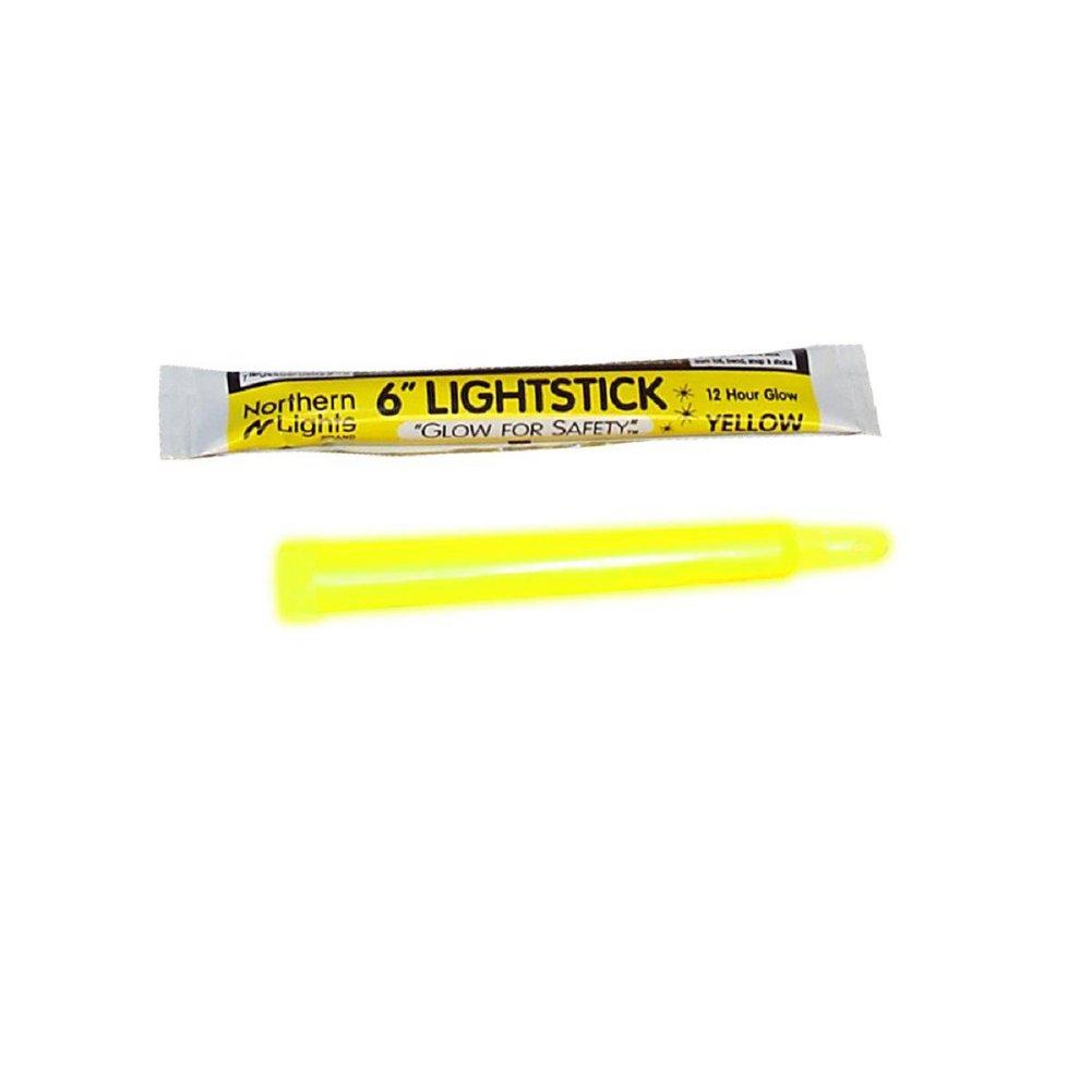 Northern Products Yellow 12 Hour Safety Lightstick (Pack of 10) 