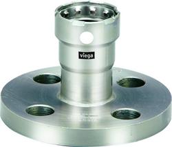 2 in. 200 psi Press x BP Straight 304 Stainless Steel Flange