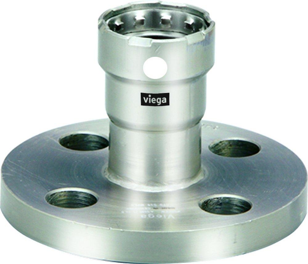 Viega Press x Flanged Lugged 304 Stainless Steel Adapter 