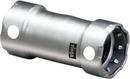 Viega Press Straight 304 Stainless Steel Coupling (Less Stop) 
