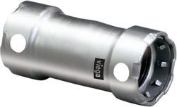 2 in. Press Straight 304 Stainless Steel Coupling (Less Stop)