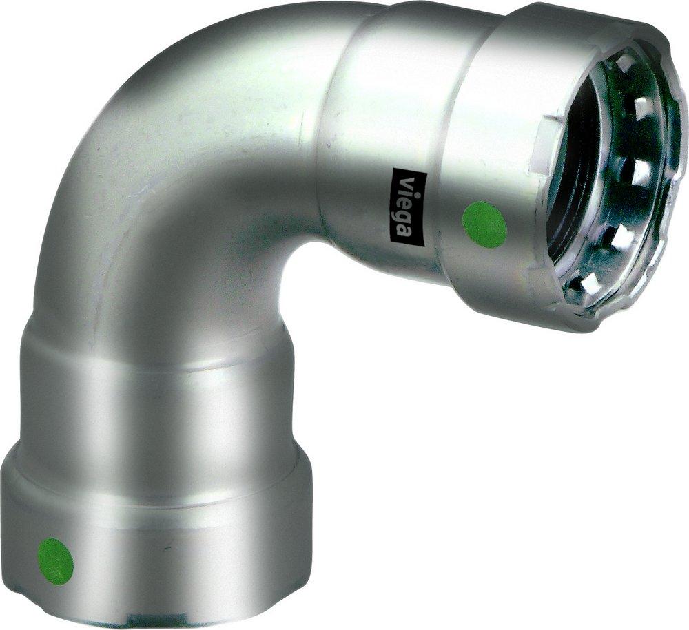 Viega Press Straight 316L Stainless Steel 90 Degree Elbow 