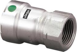 1-1/2 in. Press x FPT 200 psi Reducing 316 Stainless Steel Adapter