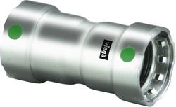 2 in. Press Straight 316 SS Stainless Steel Coupling with Stop