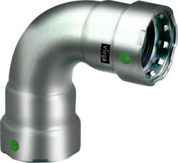 1-1/2 in. Press 316 Stainless Steel 90 Degree Elbow