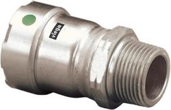 2 in. Press x MPT 316 Stainless Steel Adapter