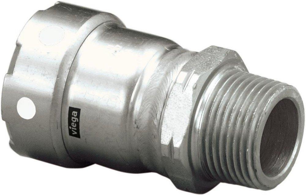 Viega Press x MPT Stainless Steel Adapter 