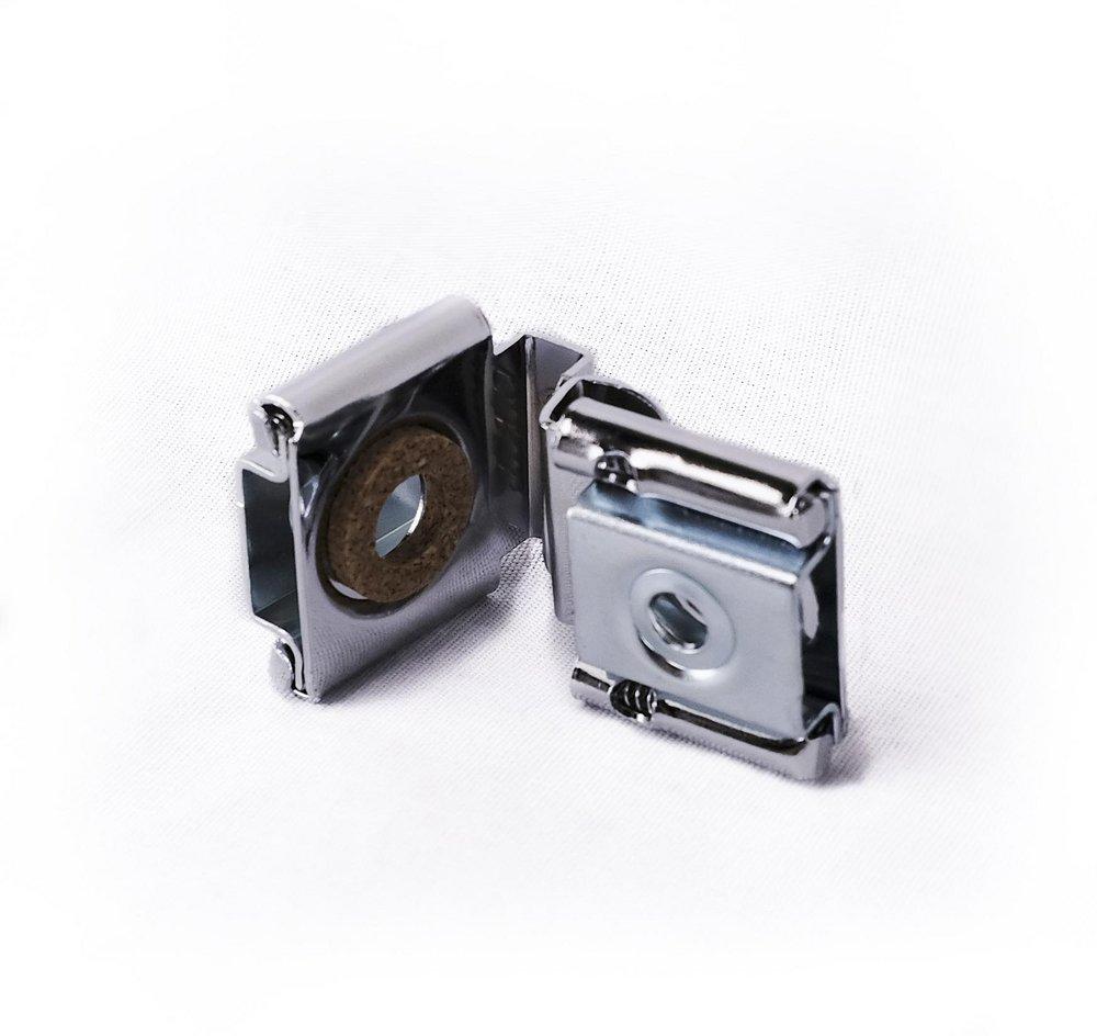 Jensen Oil Rubbed Bronze Stainless Steel Recessed and Surface Mount Clip (Set of 4) 