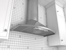 Zephyr Stainless Steel Wall Mount Range Hood in Stainless Steel 