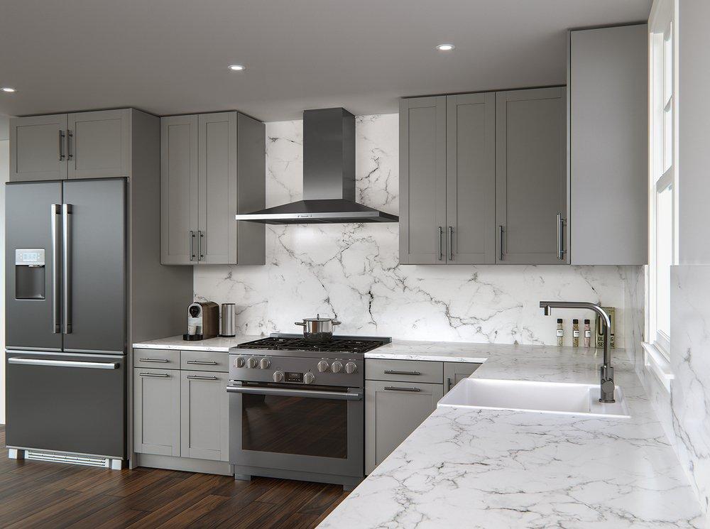 Zephyr Black Stainless 36 in. Chimney Range Hood 